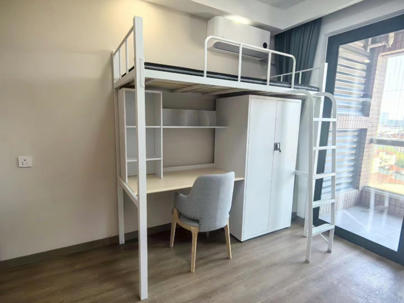 济南某学校公寓床展示案例