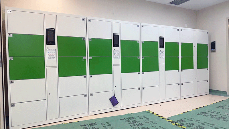 山东智能存储柜安装案例